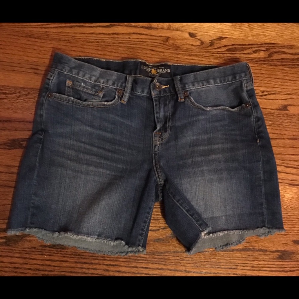 Lucky Brand Abbey Short denim cutoffs